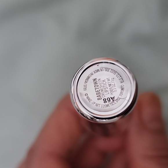 MAC Shiny Pretty Things Holiday "BABETOWN" Neutral Beige Pink Lipstick - Picture 5 of 7